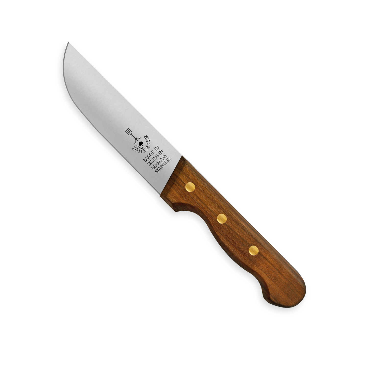 Fleischermesser Walnuss