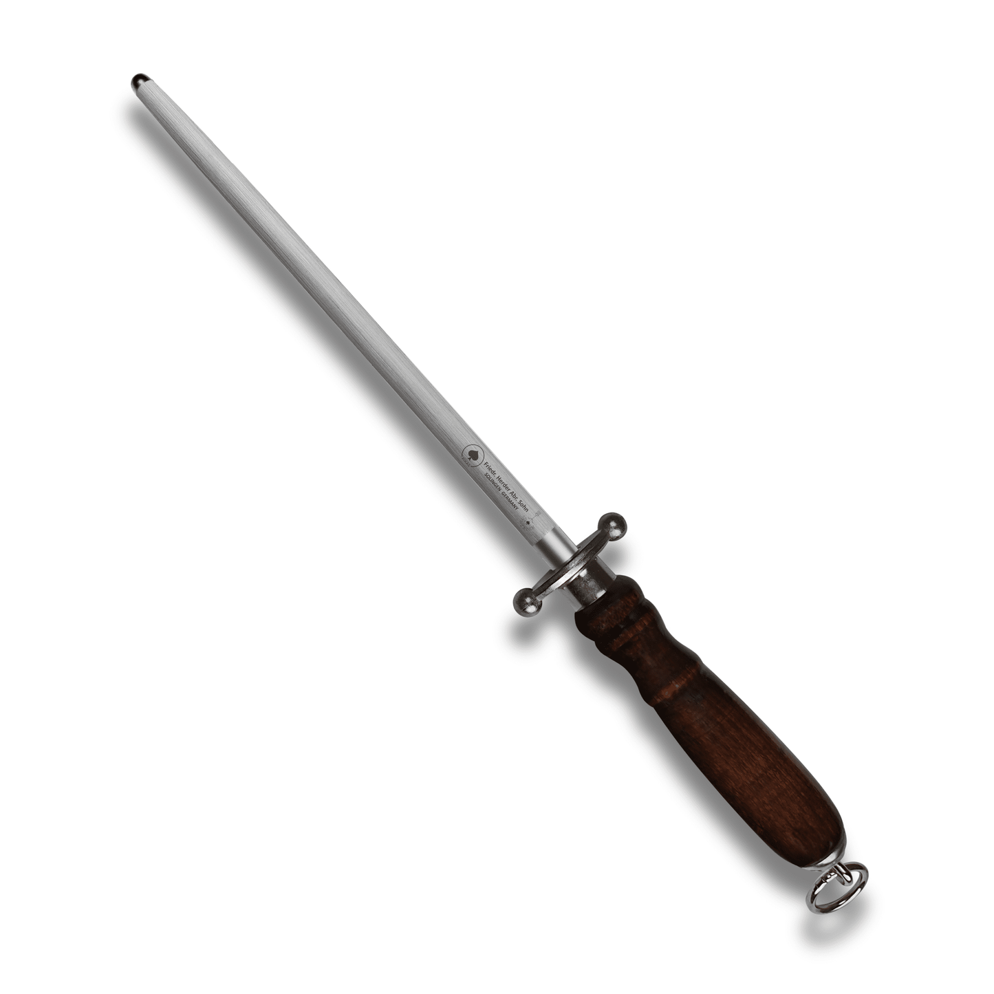 Sharpening Steel 21cm Walnut Wood Handle