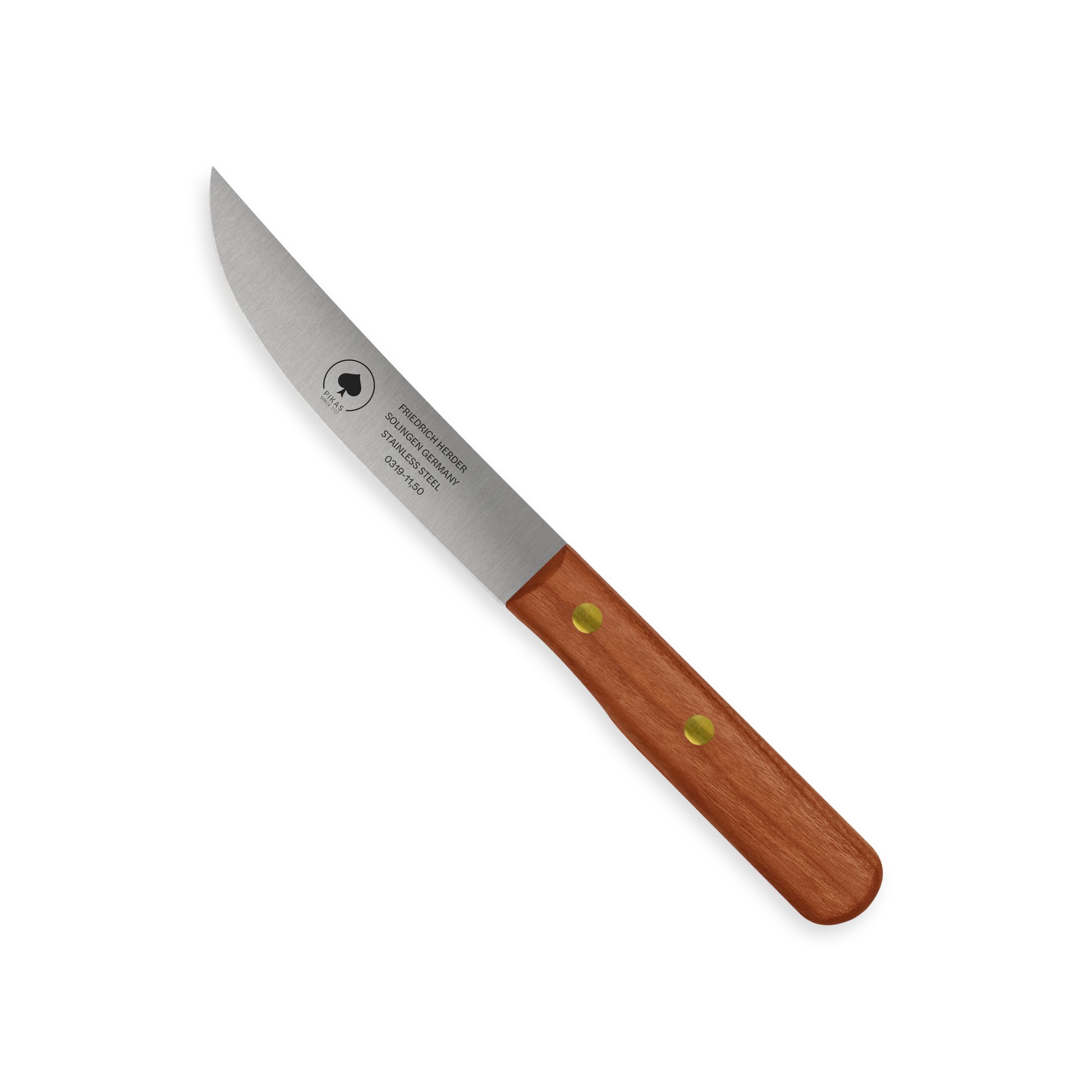 Steakmesser Holzgriff mit Kirschholzgriff, 11,5 cm Klinge aus Solingen