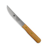 Steakmesser mit Buchenholzgriff, Wellenschliff, 15,5 cm Klinge