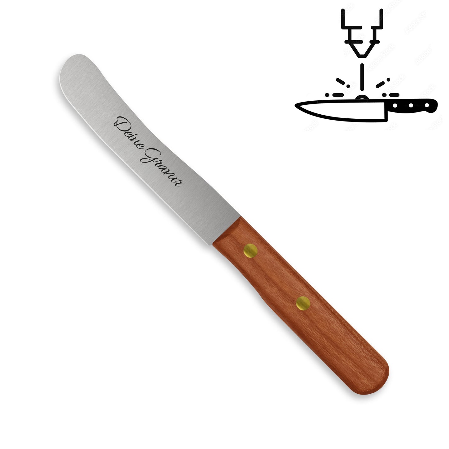 Buckelsmesser / Breakfast Knife - also available with serration