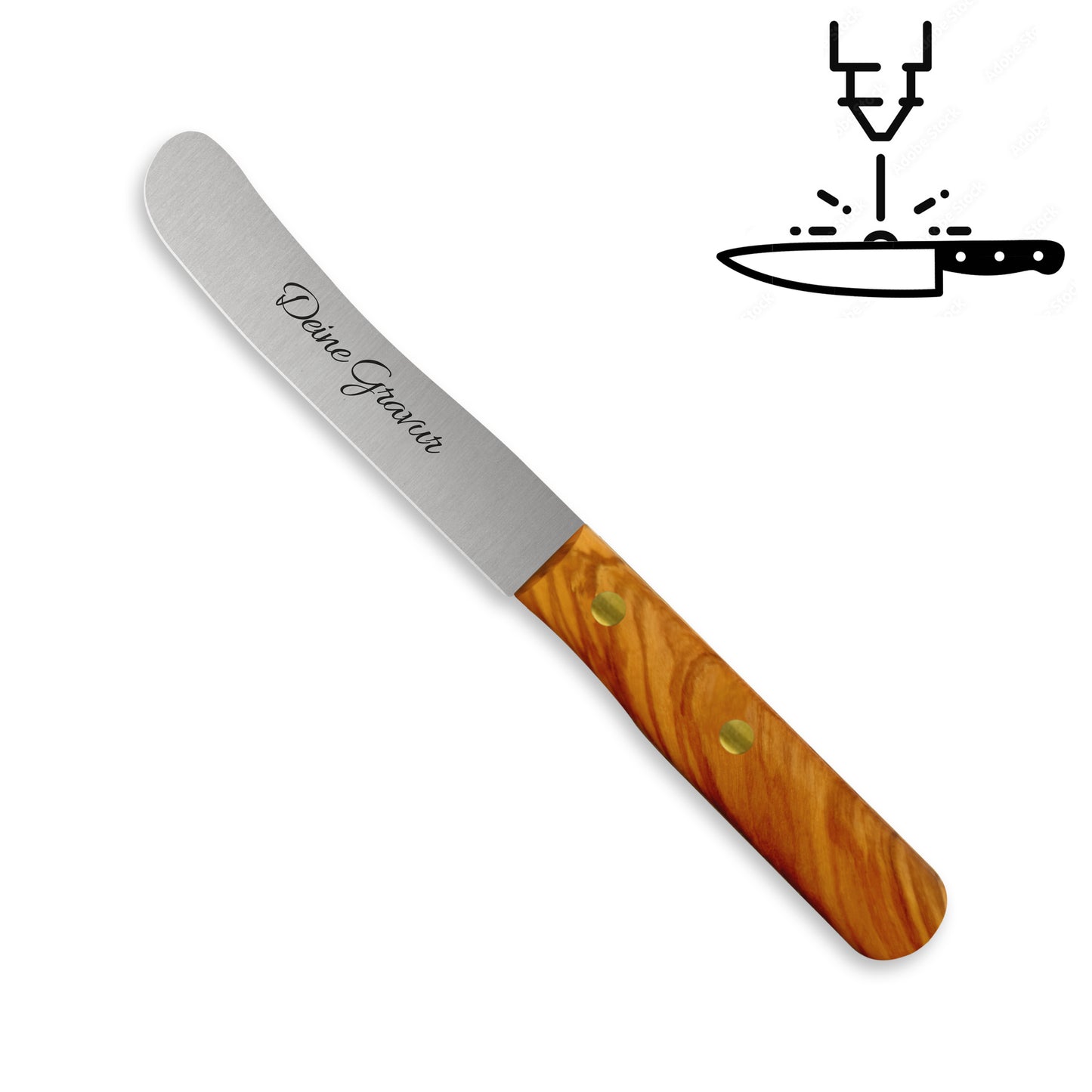 Buckelsmesser / Breakfast Knife - also available with serration