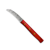 Zöppken Style Hohle Wate Rostfrei, Padoukgriff, Blattgravur, 7 cm Klinge