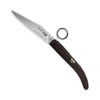 Oryx Taschenmesser mit Mooreichengriff, Carbonstahl, 11 cm Klinge