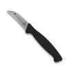 Schälmesser Kunststoff mit schwarzem Kunststoffgriff, 6 cm Klinge