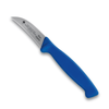 Schälmesser Kunststoff mit blauem Kunststoffgriff, 6 cm Klinge