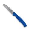 Gemüsemesser Kunststoff mit blauem Kunststoffgriff, 8 cm Klinge