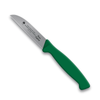 Gemüsemesser Kunststoff mit grünem Kunststoffgriff, 8 cm Klinge