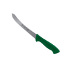Filetiermesser Don Carlos von F. HERDER mit gebogener 18 cm Klinge und grünem Kunststoffgriff