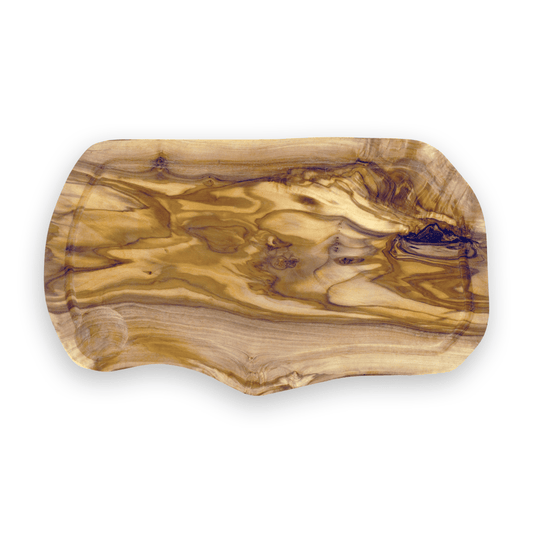 Olive Holzbrettchen Massivholz - Mittel