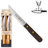 Steakmesser 2er Set - Eigene Gravur mit Mooreichengriff, Wellenschliff aus Solingen