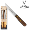 Steakmesser 2er Set - Eigene Gravur mit Walnussgriff, Wellenschliff aus Solingen