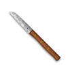 Gemüsemesser Solingen Zöppken Style Rostfrei Buche Holzgriff Dünnschliff mit Blumengravur