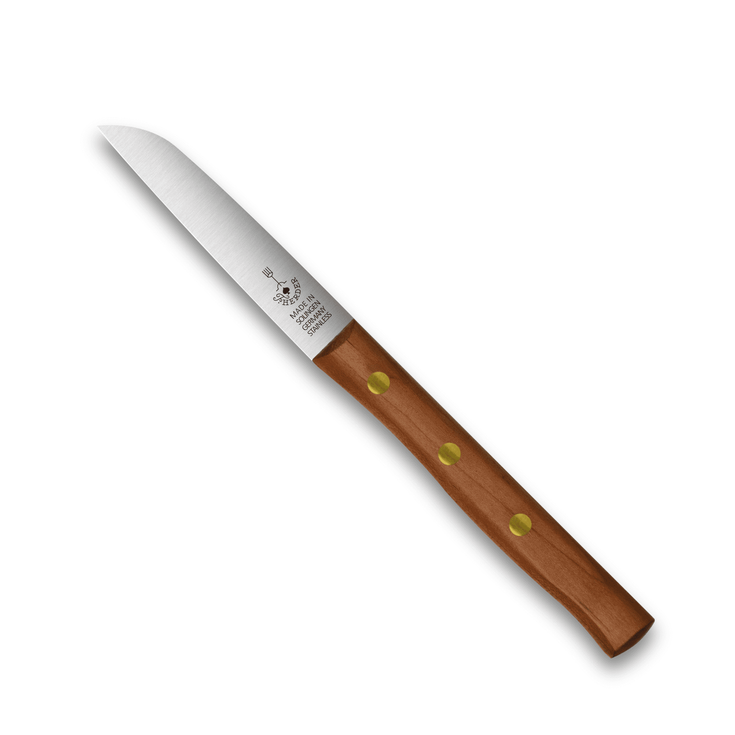 Gemüsemesser Solingen Zöppken Style Rostfrei Buche Holzgriff Dünnschliff
