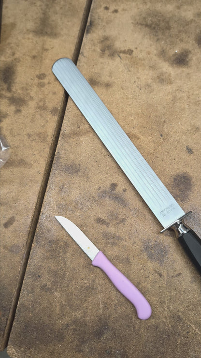 Fundstück: Wetzstahl & Gemüsemesser